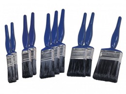 Faithfull Utility Paint Brush Set, 10 Piece £12.99